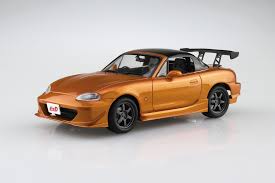 Aoshima 1/24 Initial D #16 Omiya Satoshi NB8C Roadster