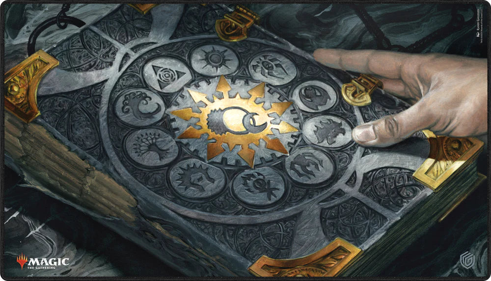 UG Playmat MTG Guild Summit - Tome of the Guildpact