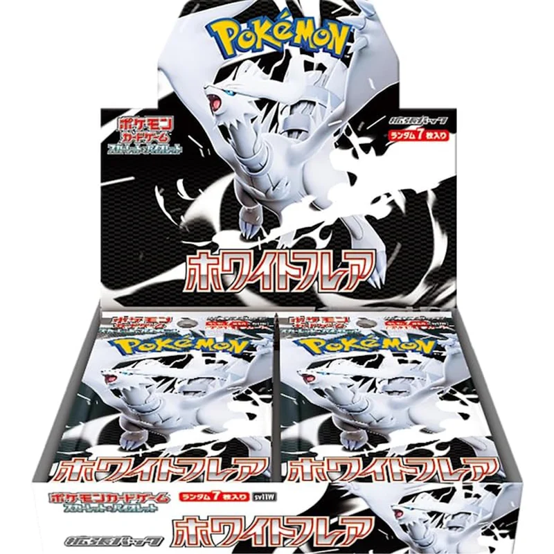 Pokemon JP [SV11W] White Flare Booster Display
