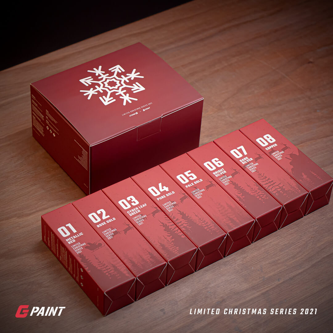 GPaint Christmas Limited Series 2021 Box Set (8 Bottles) (Final Sale)
