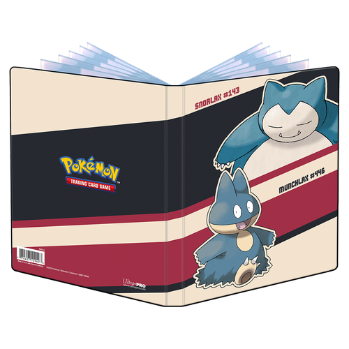 UltraPro Snorlax and Munchlax 4-Pocket Portfolio