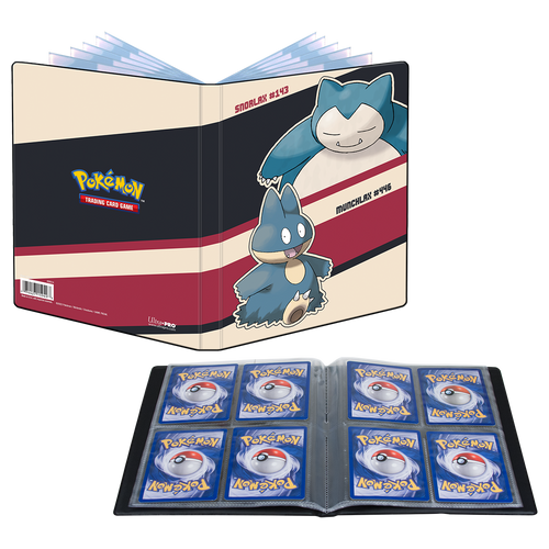 UltraPro Snorlax and Munchlax 4-Pocket Portfolio