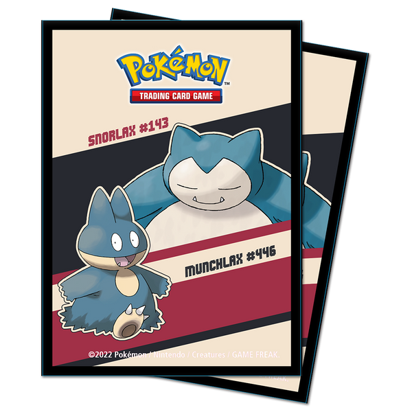 UltraPro Snorlax and Munchlax Standard Deck Protector Sleeves (65ct)