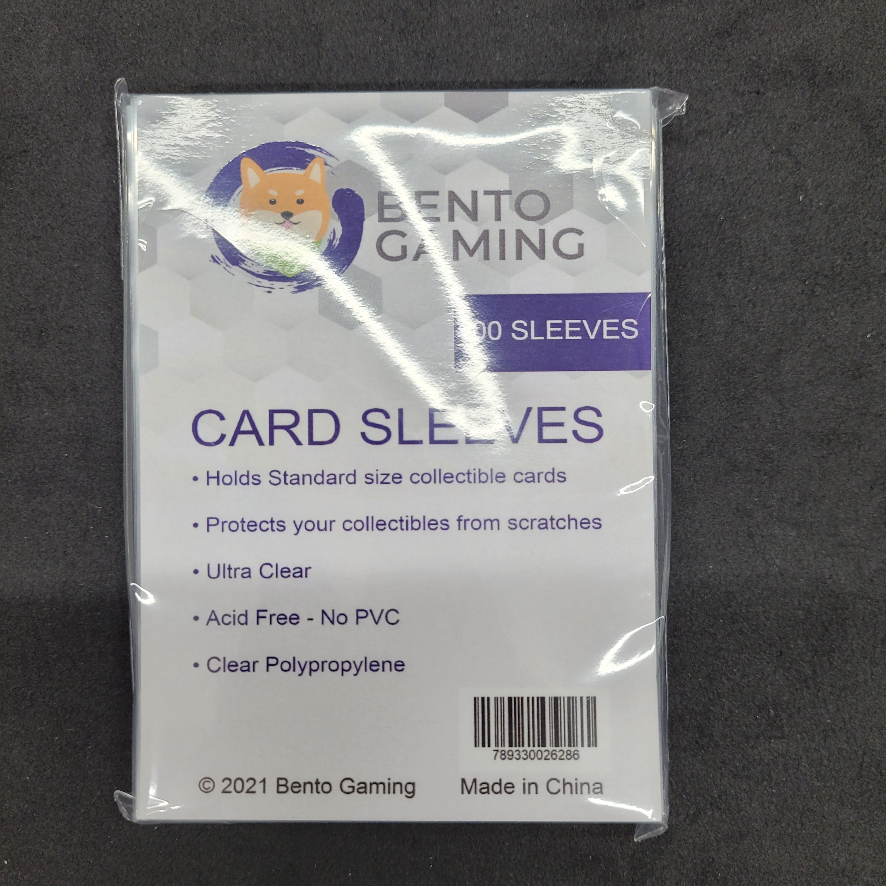 Bento Gaming Soft Sleeves Standard Size (100 ct.)