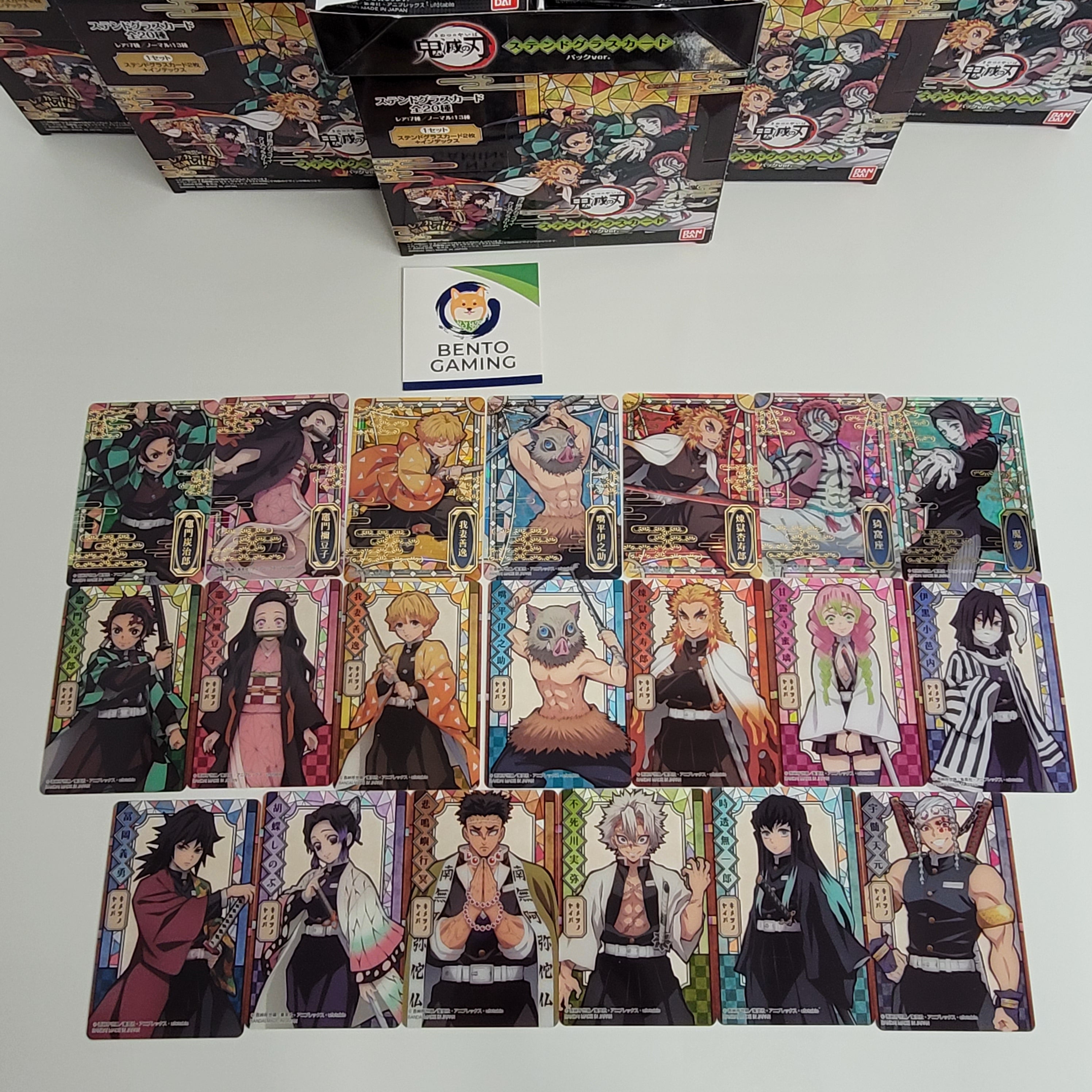 Bandai Demon Slayer: Character Collector Cards (Box) Bento Gaming Bandai Demon Slayer: Character Collector Cards (Box) Bento Gaming
