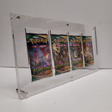 Acrylic Display for 4 Booster Packs