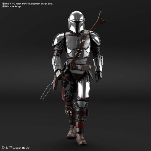 Bandai Star Wars - The Mandalorian (Beskar Armor) SILVER COATING VER. Model Kit
