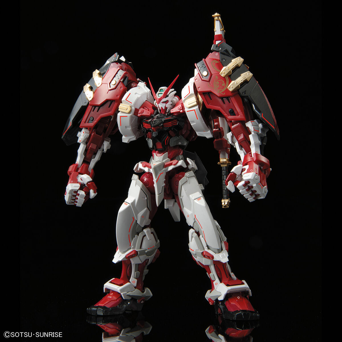 Hi-Resolution Model 1/100 Gundam Astray Red Frame Powered Red Plastic Model