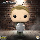 Funko POP! Marvel #999 Captain America with Prototype Shield - Entertainment Earth Exclusive