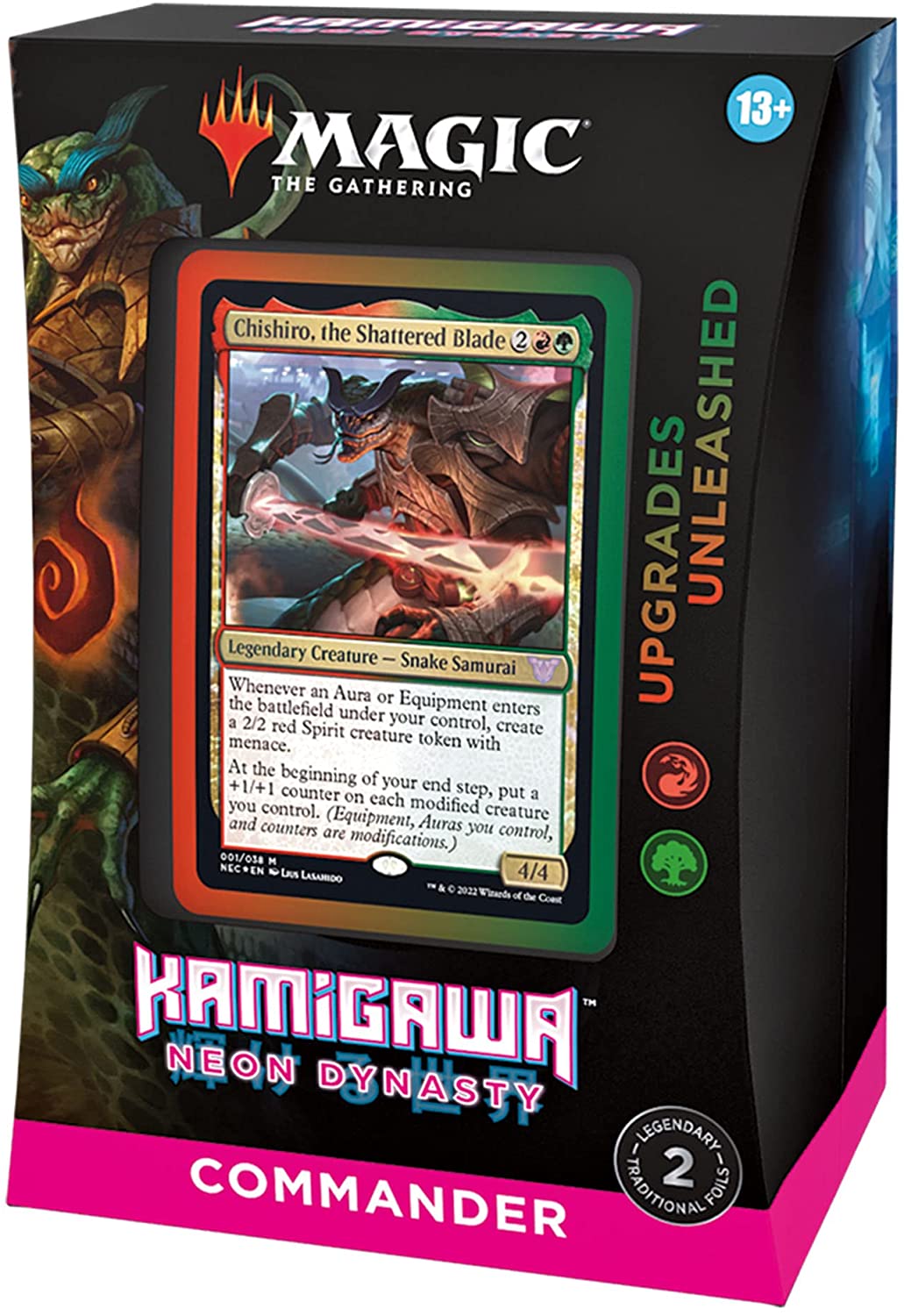 MTG: Kamigawa Neo Dynasty Commander - Upgrades Unleased