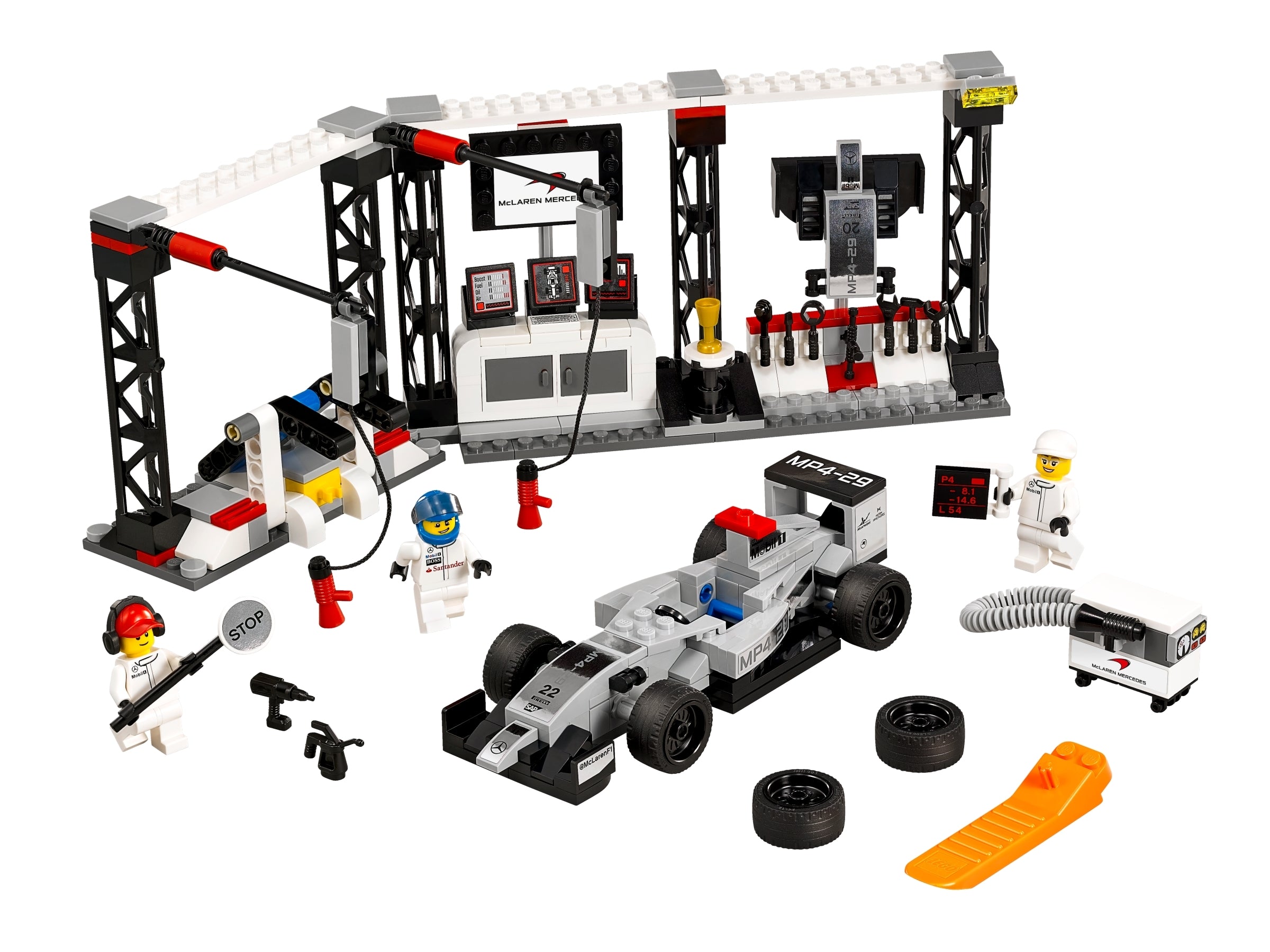 LEGO Speed Champions: McLaren Mercedes Pit Stop 75911