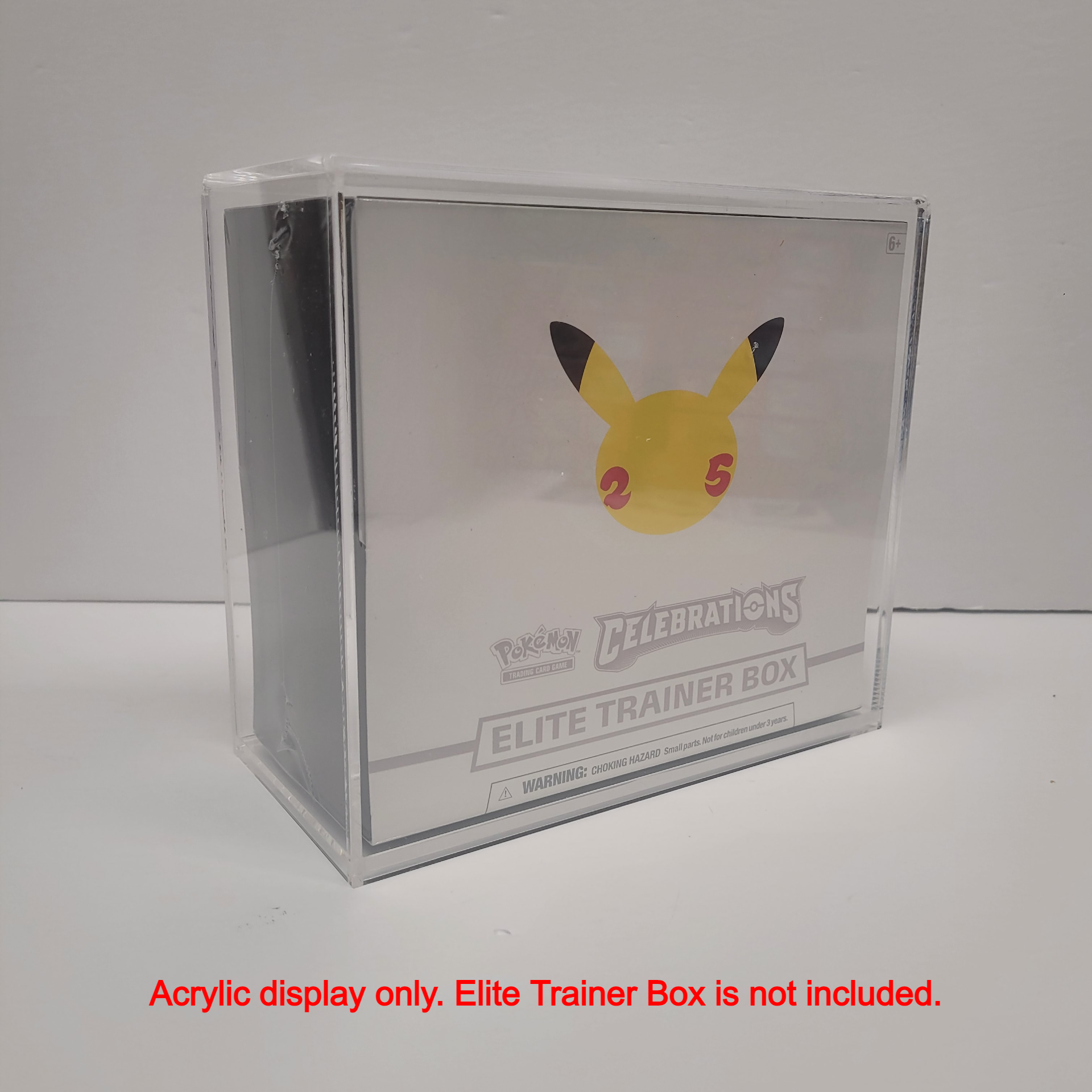 Acrylic Display for Pokemon Elite Trainer Box (Standard Size)