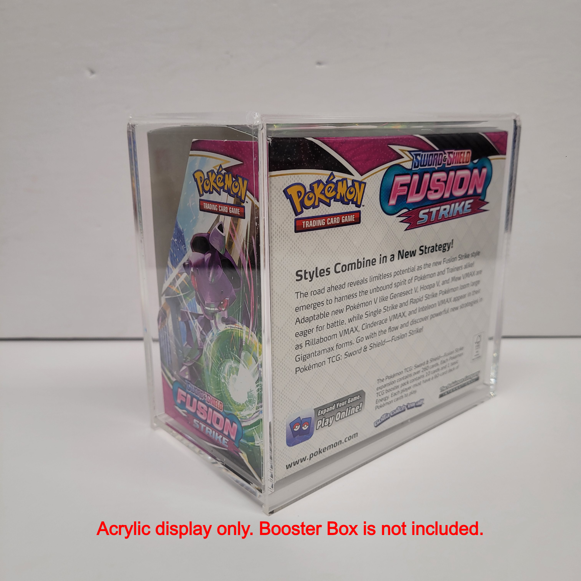 Acrylic Display for Pokemon Booster Box (Modern)