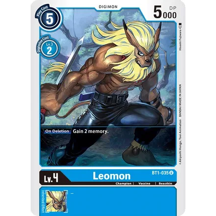 DCG [BT1-035 U] Leomon