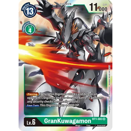 DCG [BT1-083 SR] GranKuwagamon