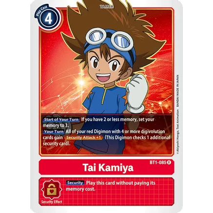 DCG [BT1-085 R] Tai Kamiya