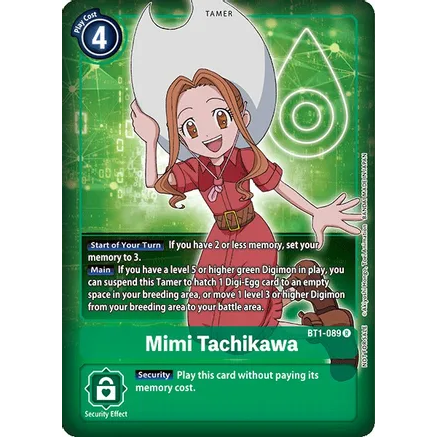 DCG [BT1-089 R] Mimi Tachikawa (Box Topper)