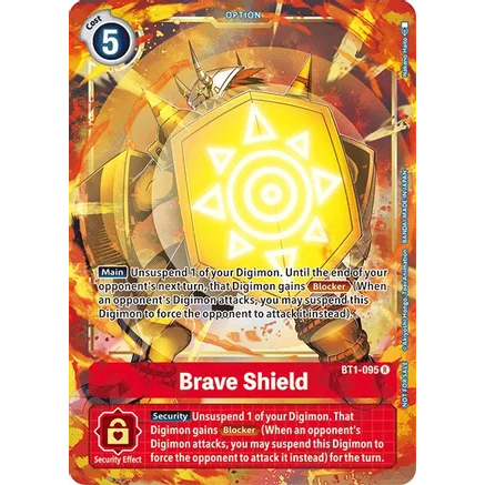 DCG [BT1-095 R] Brave Shield (Dash Pack Ver. 1.5)