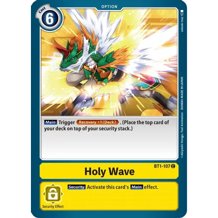DCG [BT1-107 C] Holy Wave