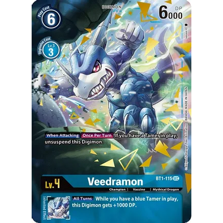 DCG [BT1-115 SEC] Veedramon (Alternate Art)