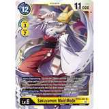 DCG [BT10-041 SR] Sakuyamon: Maid Mode