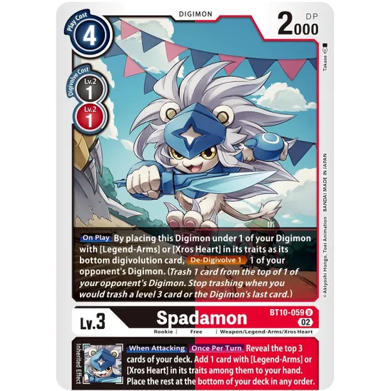 DCG [BT10-059 U] Spadamon