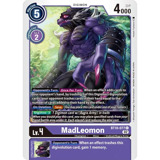 DCG [BT10-077 C] MadLeomon