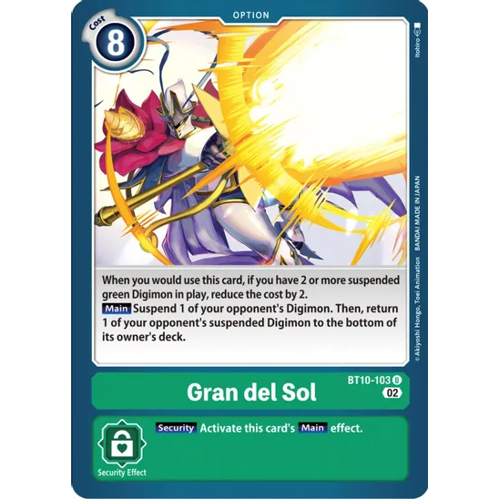 DCG [BT10-103 U] Gran del Sol