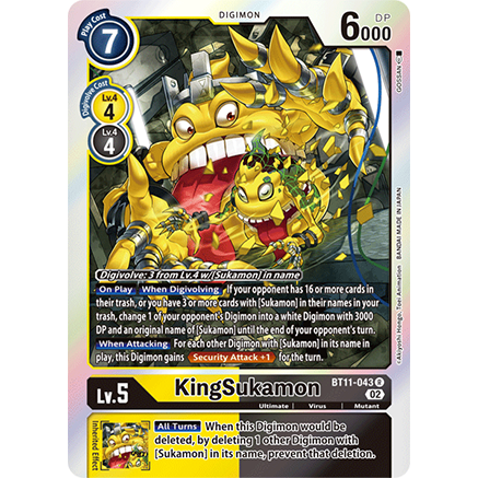 DCG [BT11-043 R] KingSukamon