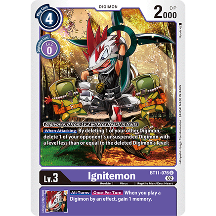 DCG [BT11-076 U] Ignitemon