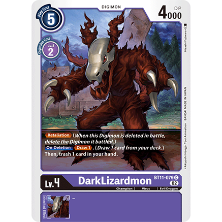 DCG [BT11-079 C] DarkLizardmon