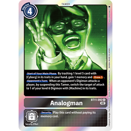 DCG [BT11-092 R] Analogman