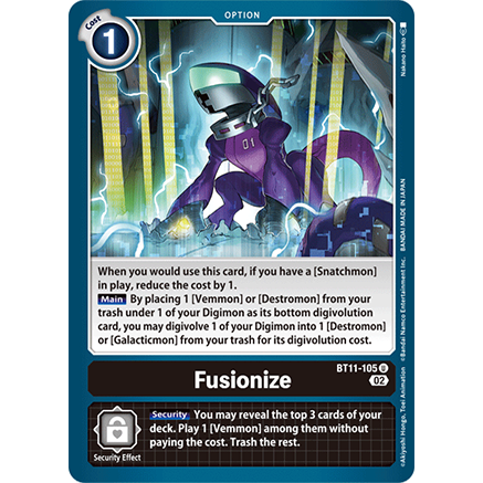 DCG [BT11-105 U] Fusionize