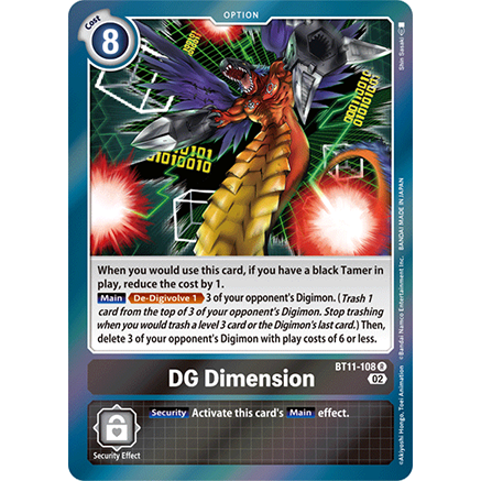 DCG [BT11-108 R] DG Dimension