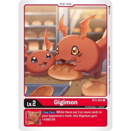 DCG [BT2-001 U] Gigimon