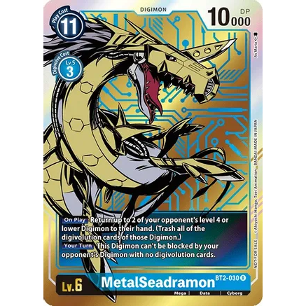 DCG [BT2-030 R] MetalSeadramon (Dash Pack Ver. 1.0)
