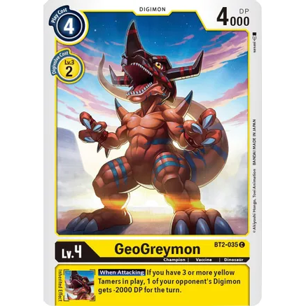DCG [BT2-035 C] GeoGreymon