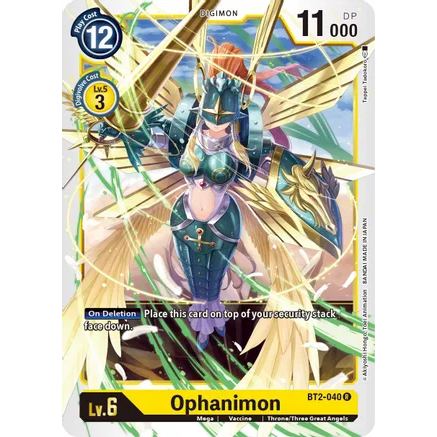 DCG [BT2-040 R] Ophanimon