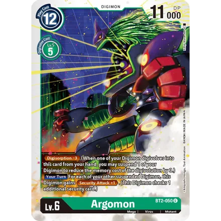 DCG [BT2-050 U] Argomon