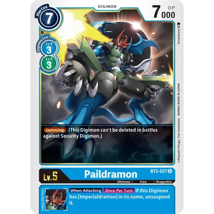 DCG [BT3-027 R] Paildramon