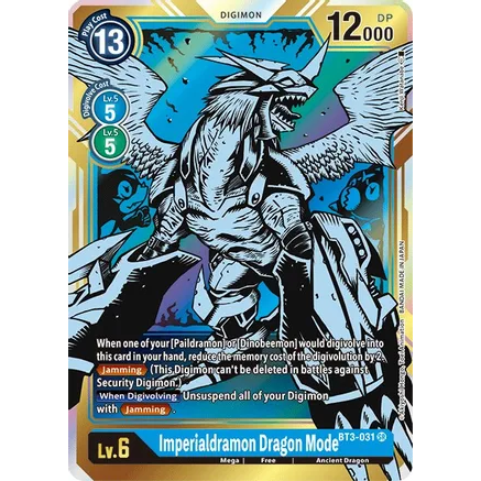 DCG [BT3-031 SR] Imperialdramon Dragon Mode (Alternate Art)