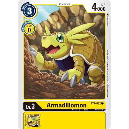 DCG [BT3-032 C] Armadillomon