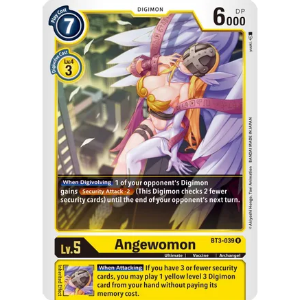 DCG [BT3-039 R] Angewomon