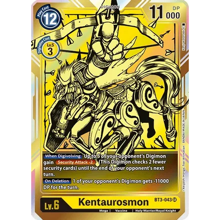 DCG [BT3-043 SR] Kentaurosmon (Alternate Art)