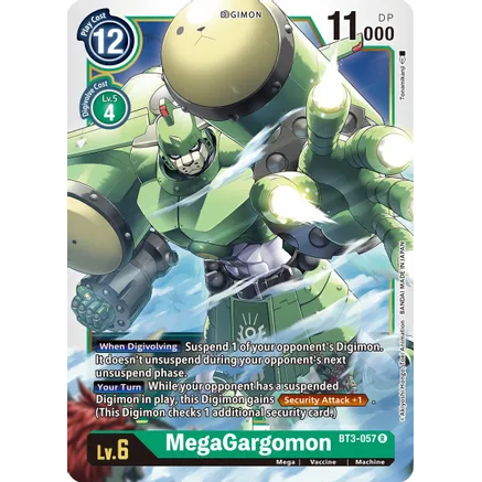 DCG [BT3-057 R] MegaGargomon