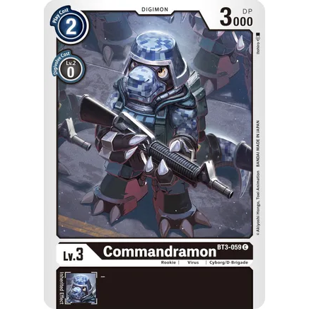 DCG [BT3-059 C] Commandramon