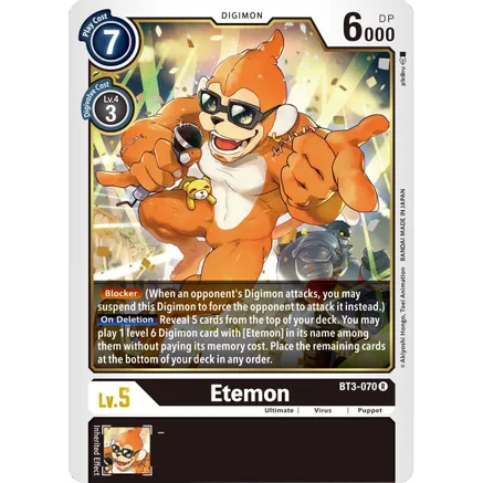 DCG [BT3-070 R] Etemon