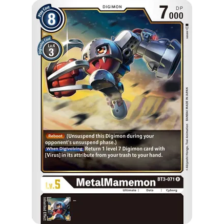 DCG [BT3-071 R] MetalMamemon