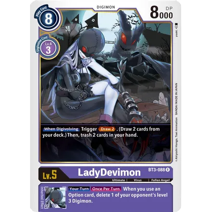 DCG [BT3-088 R] LadyDevimon