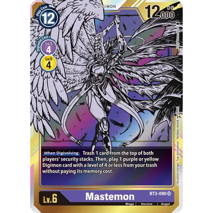DCG [BT3-090 SR] Mastemon (Alternate Art)